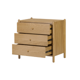 Bailey 3 Drawer Nightstand