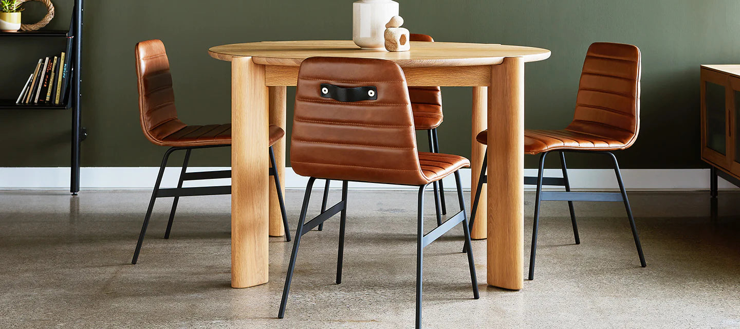 Gus* Modern Bancroft Round Dining Table - Rug & Weave