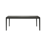 Bok Dining Table 9 - b - FURNITURE - dining table - rectangle Ethnicraft Oak Black 55"