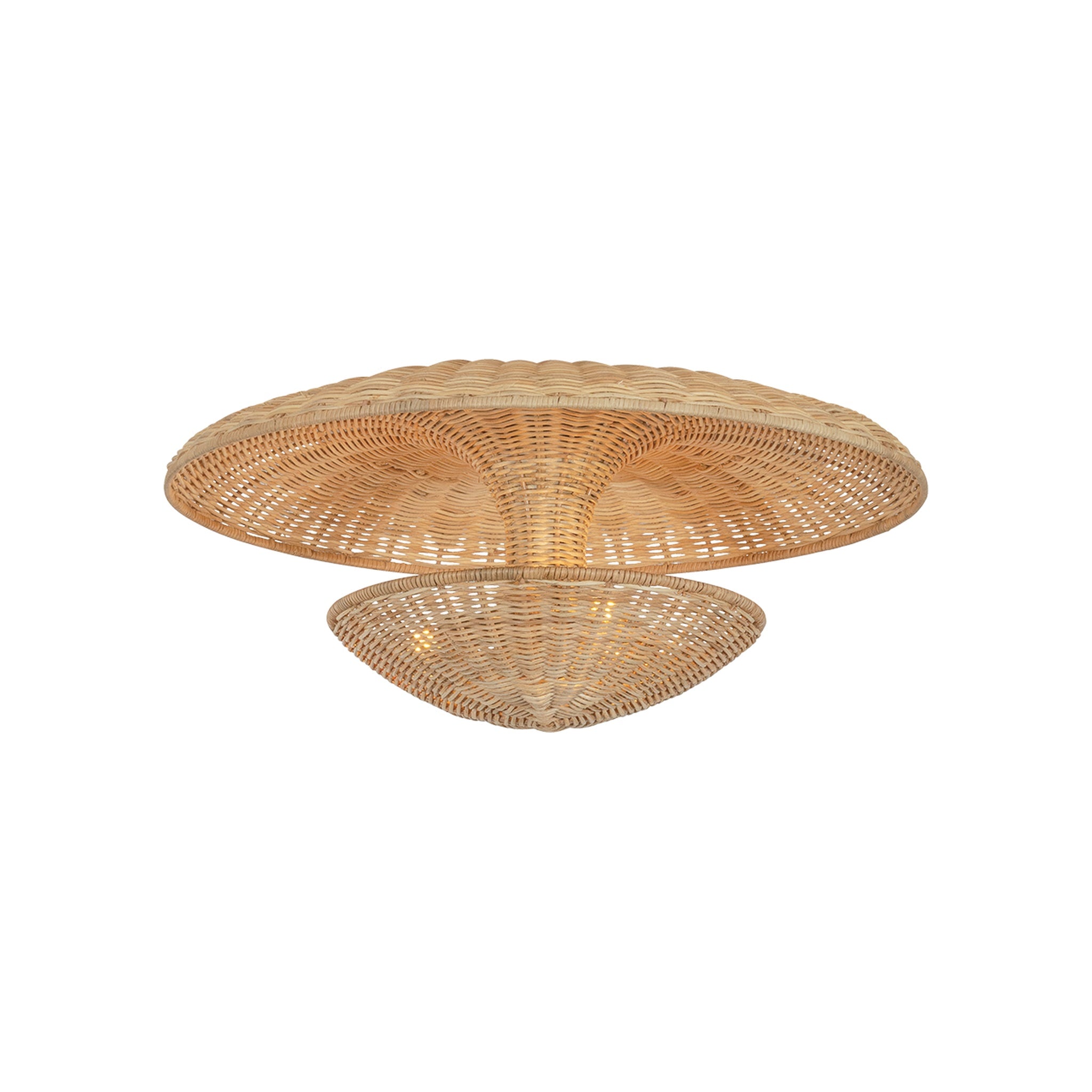 Draco Semi Flush LIGHTING - Semi Flush Hudson Valley Lighting Bronze Leaf