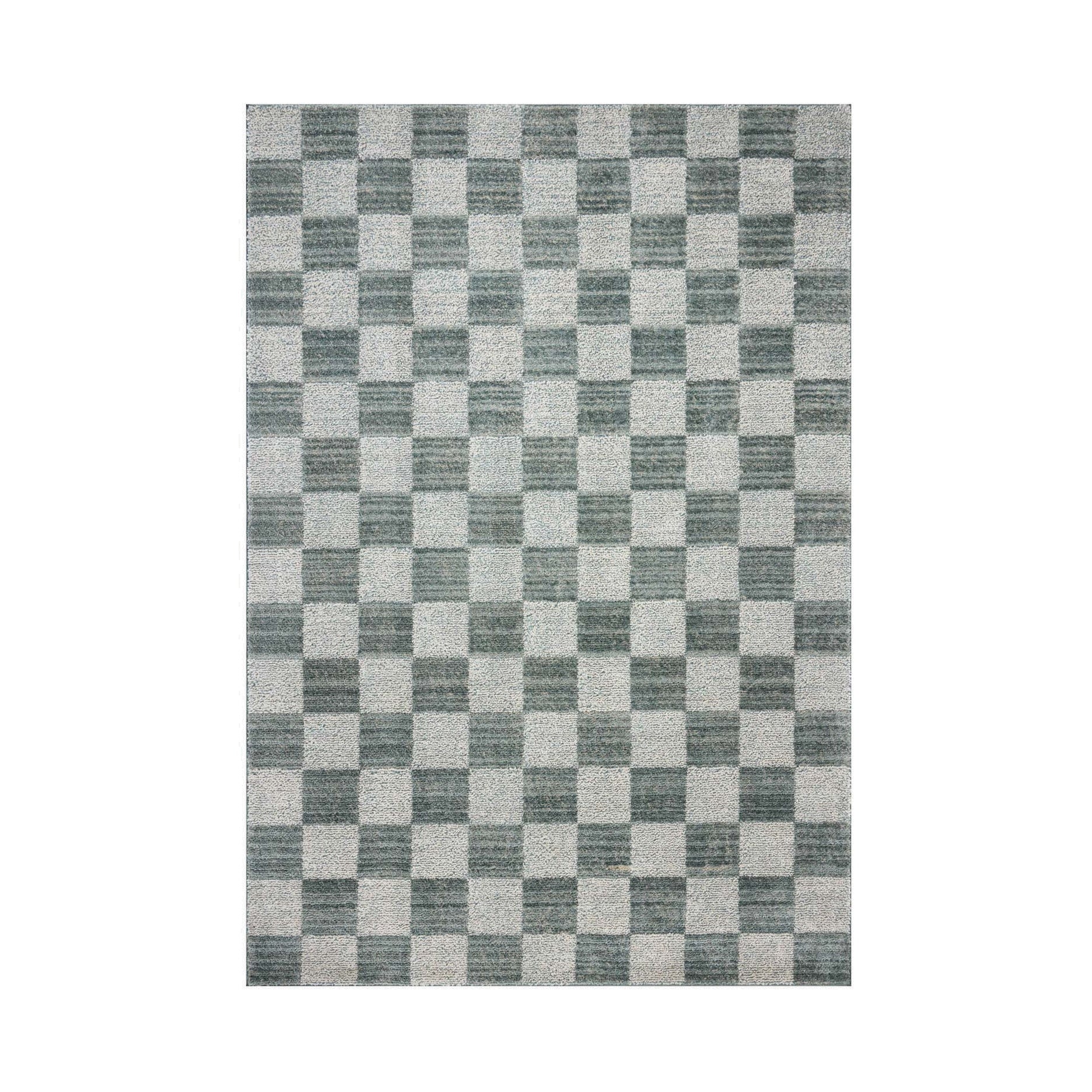 Chris Loves Julia x Loloi Calvin Blue / Ivory Rug RUGS - synthetic Loloi