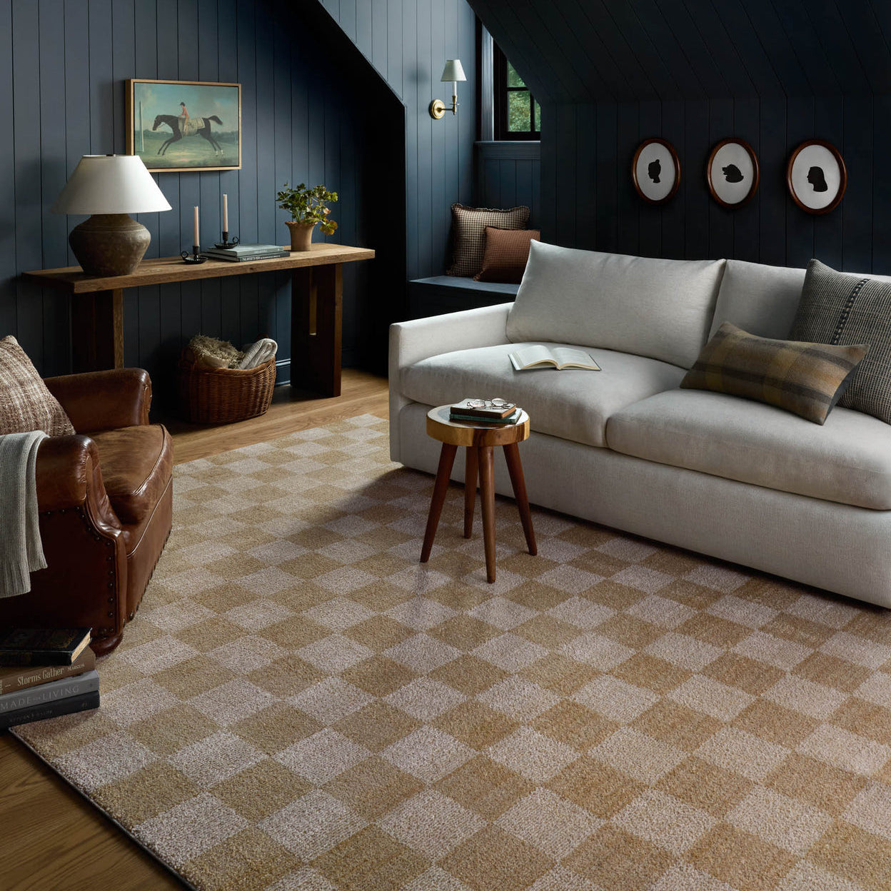 Chris Loves Julia x Loloi Calvin Wheat / Ivory Rug RUGS - synthetic Loloi