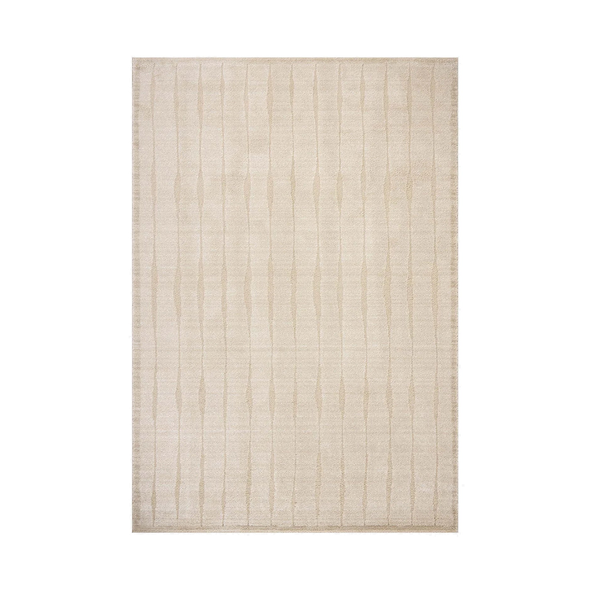 Chris Loves Julia x Loloi Calvin Ivory / Oatmeal Rug RUGS - synthetic Loloi