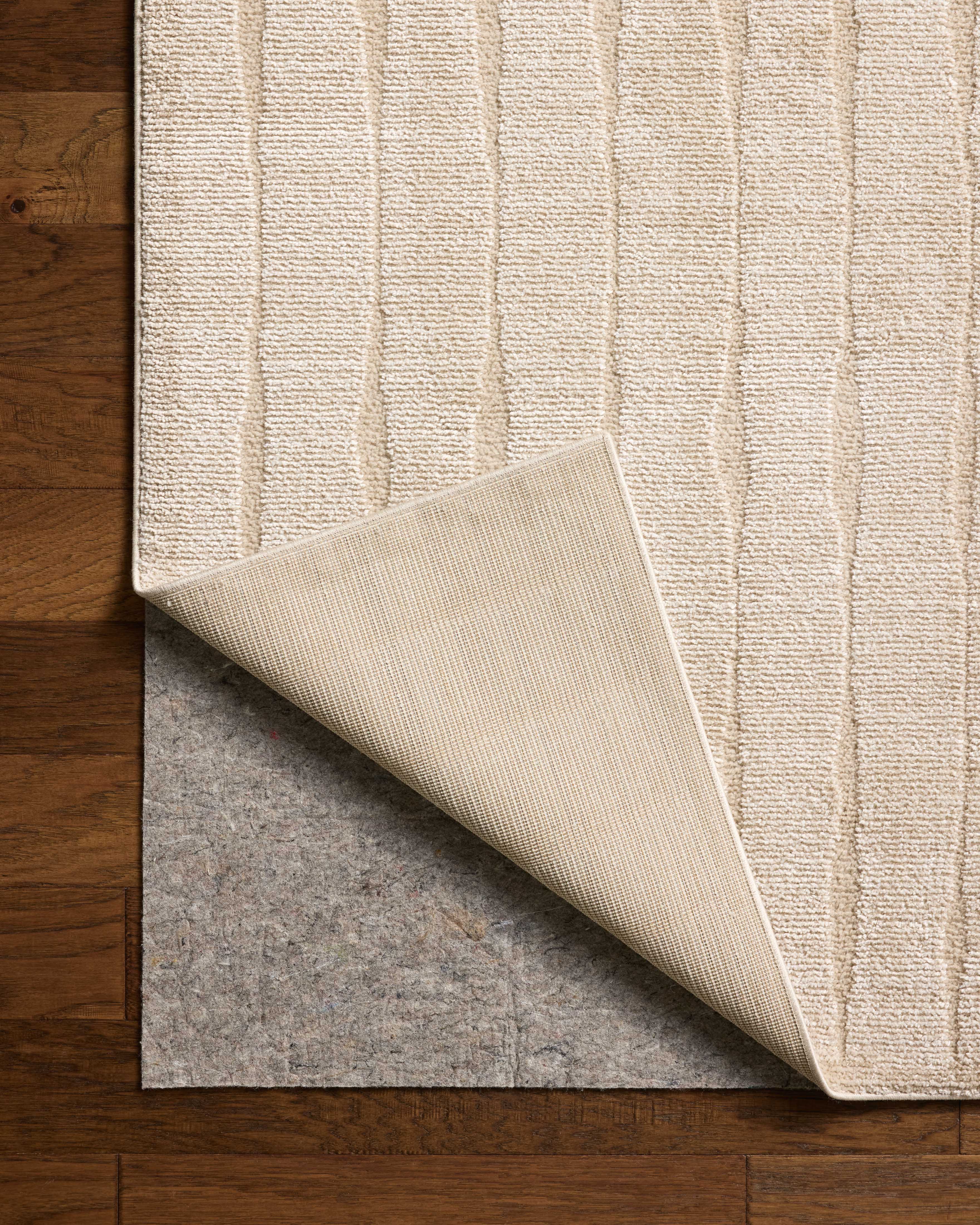 Chris Loves Julia x Loloi Calvin Ivory / Oatmeal Rug RUGS - synthetic Loloi