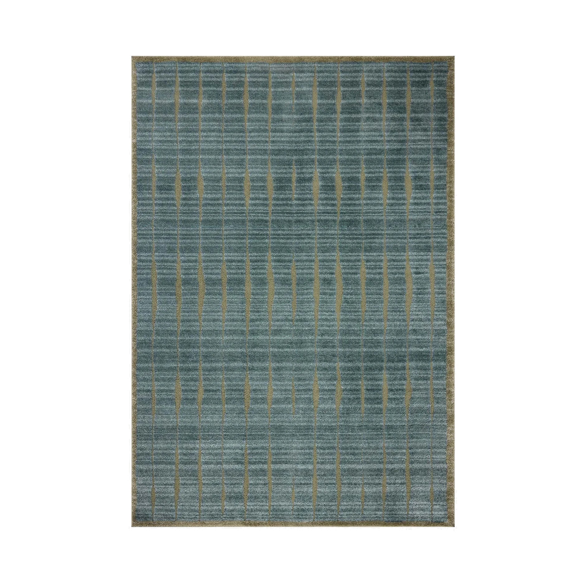 Chris Loves Julia x Loloi Calvin Ocean / Olive Rug RUGS - synthetic Loloi