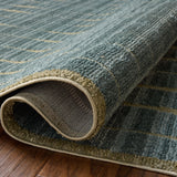 Chris Loves Julia x Loloi Calvin Ocean / Olive Rug RUGS - synthetic Loloi