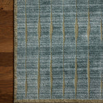 Chris Loves Julia x Loloi Calvin Ocean / Olive Rug RUGS - synthetic Loloi