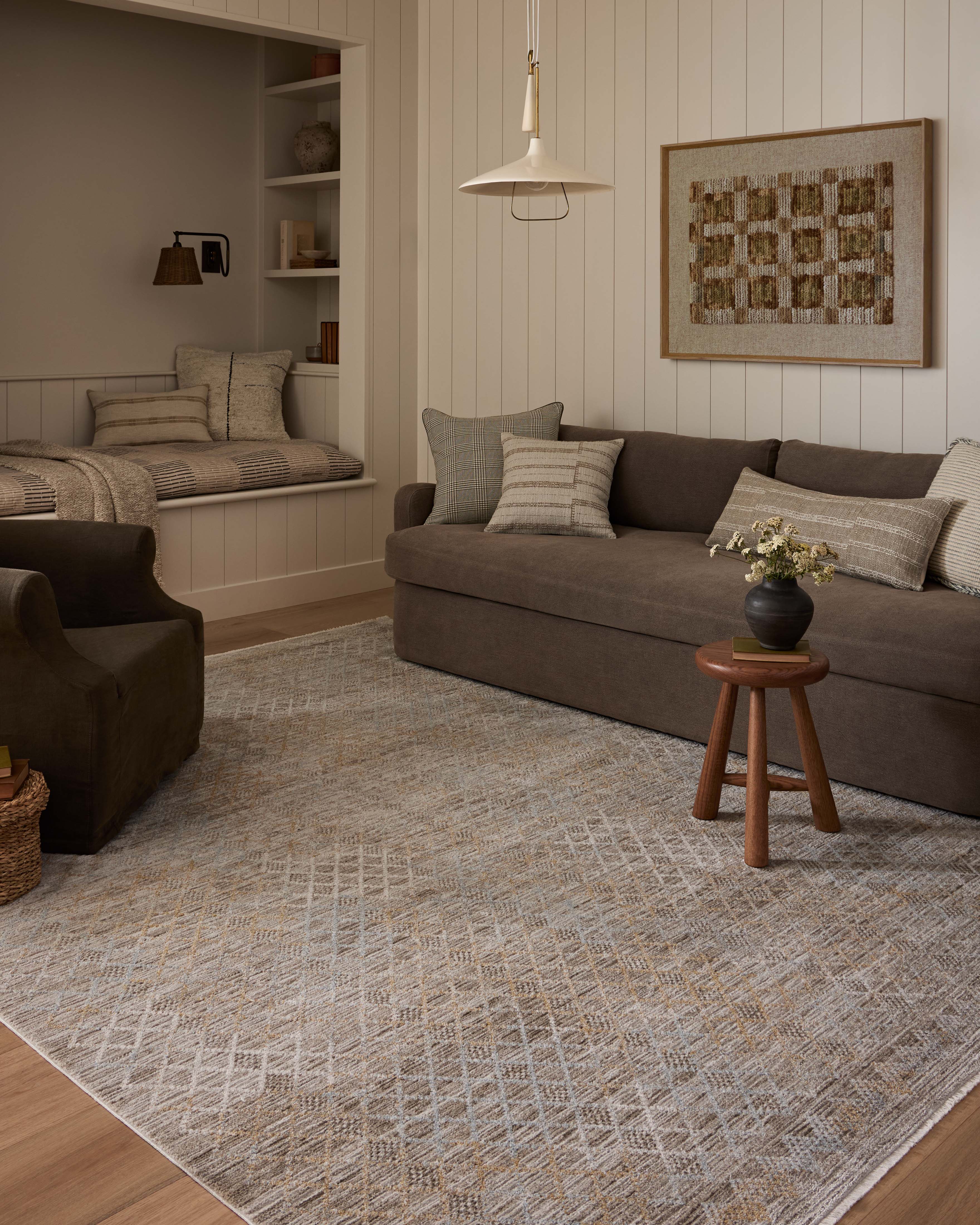 Amber Lewis x Loloi Cali Taupe / Multi RUGS - patterned Loloi