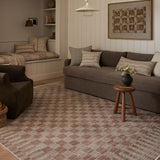 Amber Lewis x Loloi Cali Brick / Natural Rug RUGS - synthetic Loloi