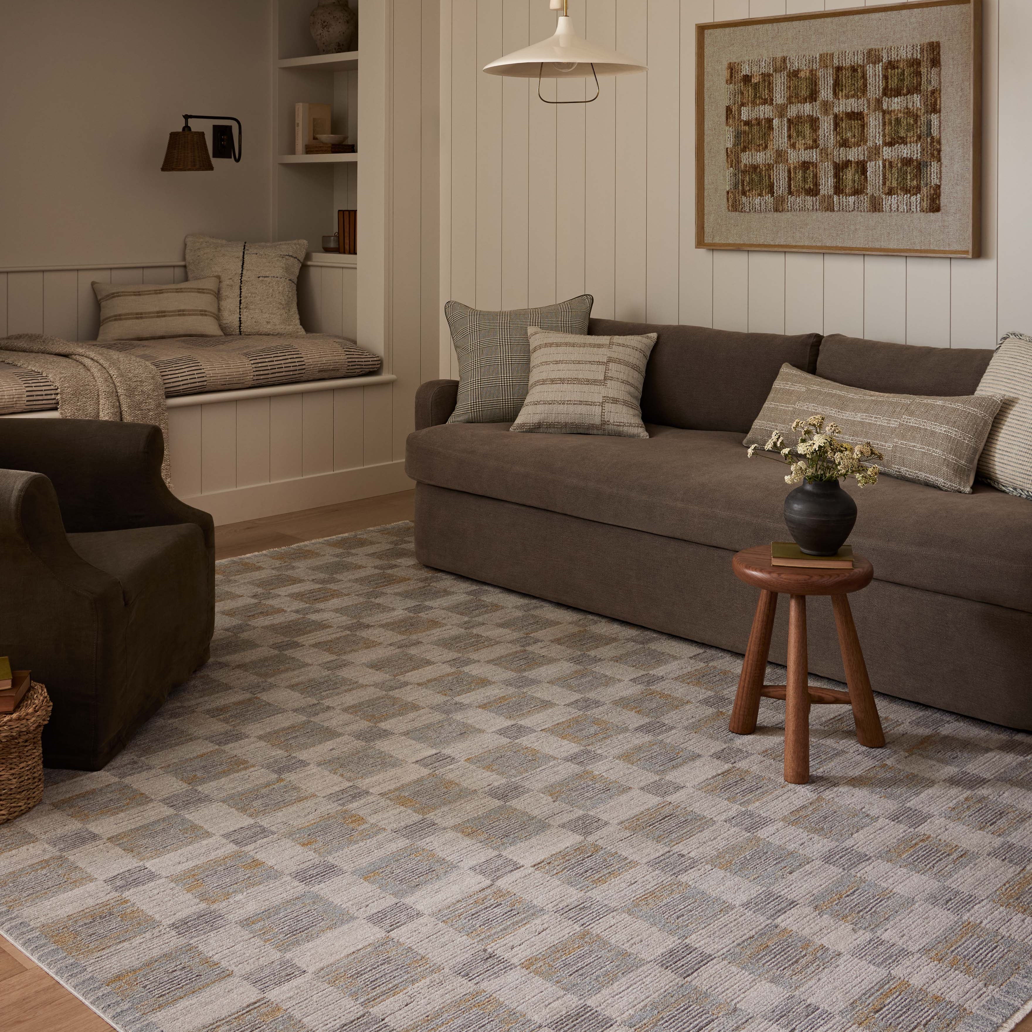 Amber Lewis x Loloi Cali Mist / Wheat RUGS - patterned Loloi