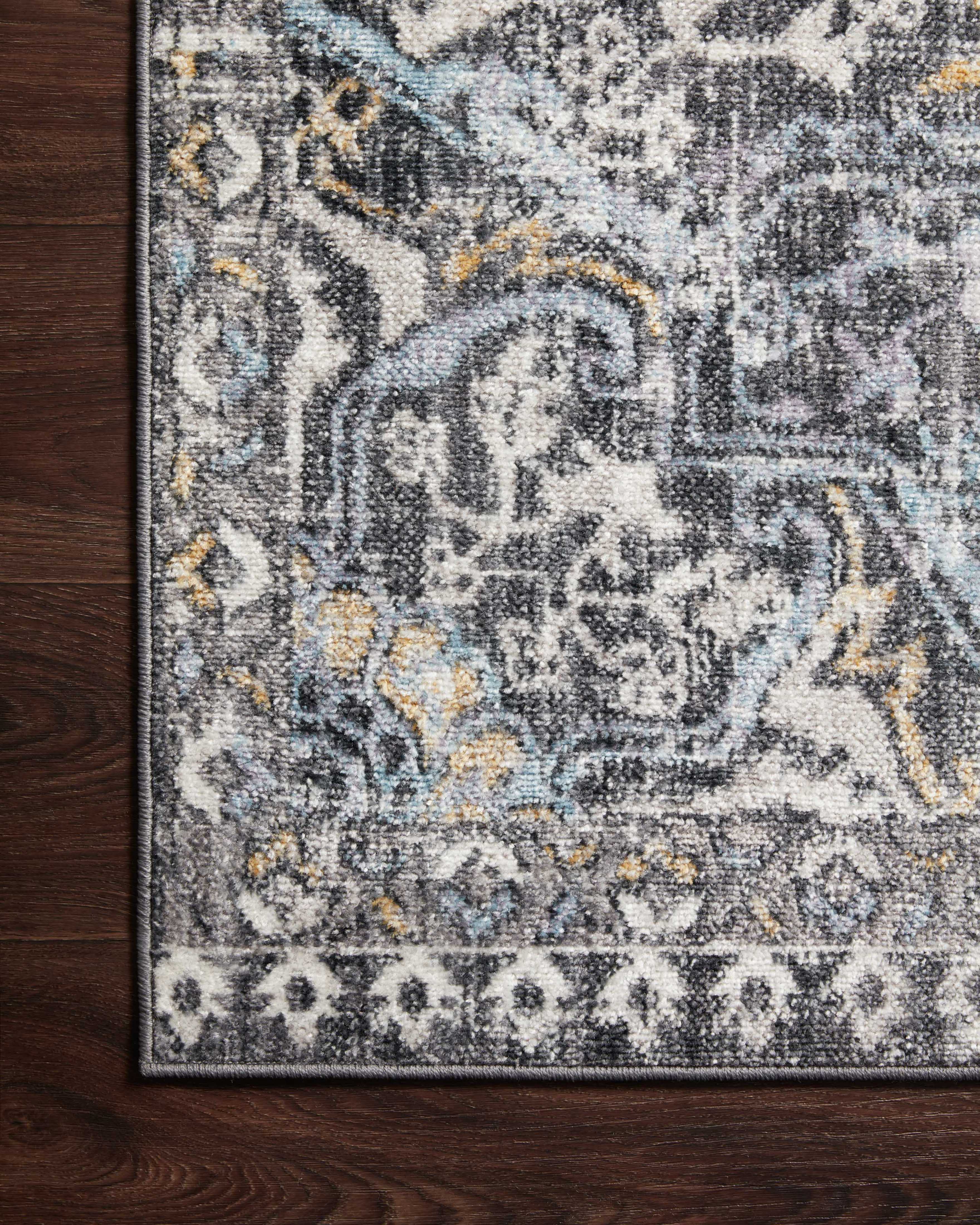 Loloi Cassandra Charcoal / Gold Rug Loloi