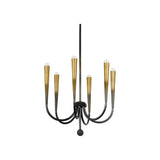 Adley Chandelier LIGHTING - Chandelier Hudson Valley Lighting Small Gradient Brass