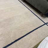 FLOOR MODEL - Nate Berkus Serge Bordered Wool Cozy Area Rug - 8'6" x 11'6" RUGS - floor model Dash & Albert