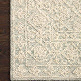 Loloi Cecelia Mist / Ivory Rug RUGS - wool Loloi