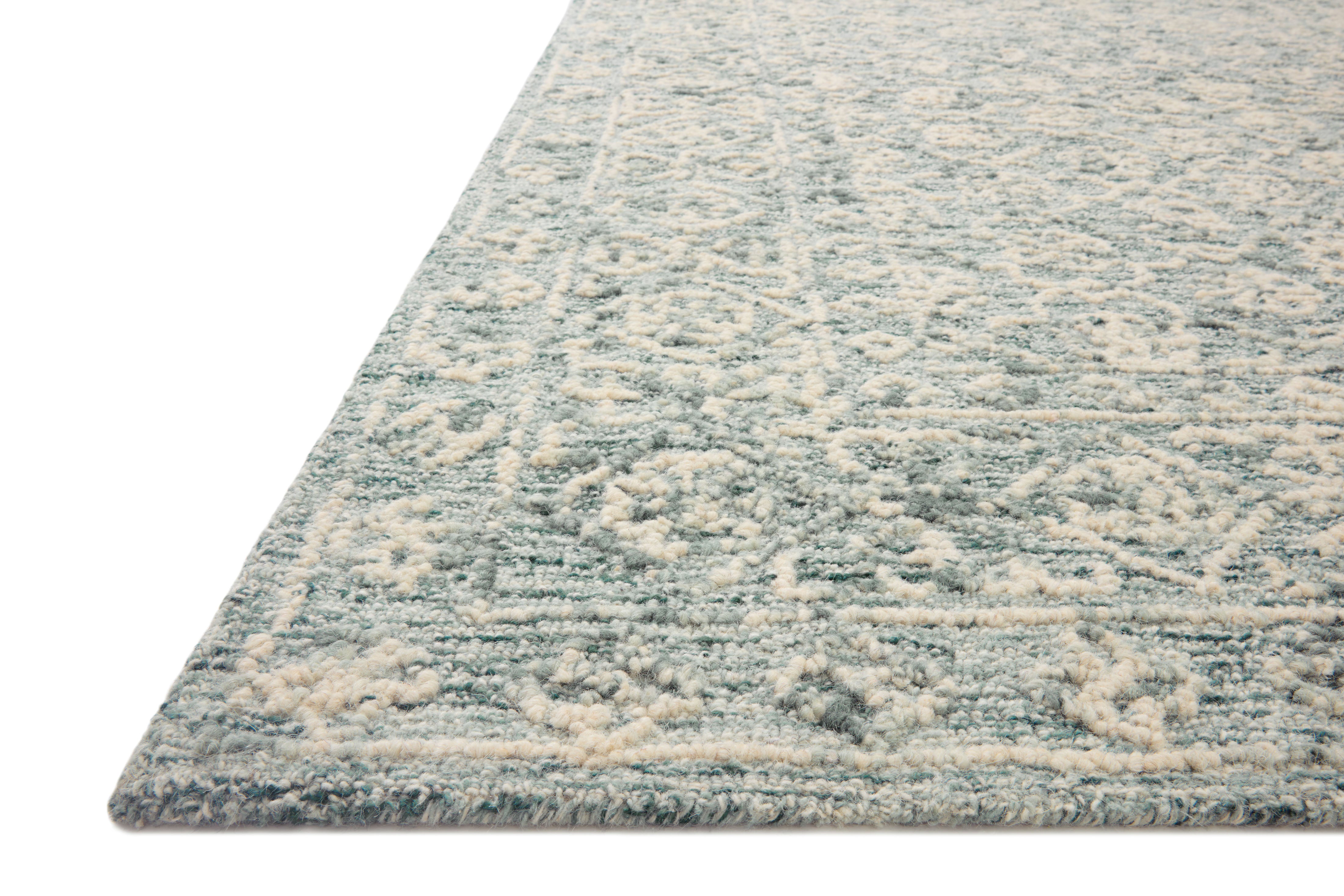 Loloi Cecelia Ocean / Ivory Rug