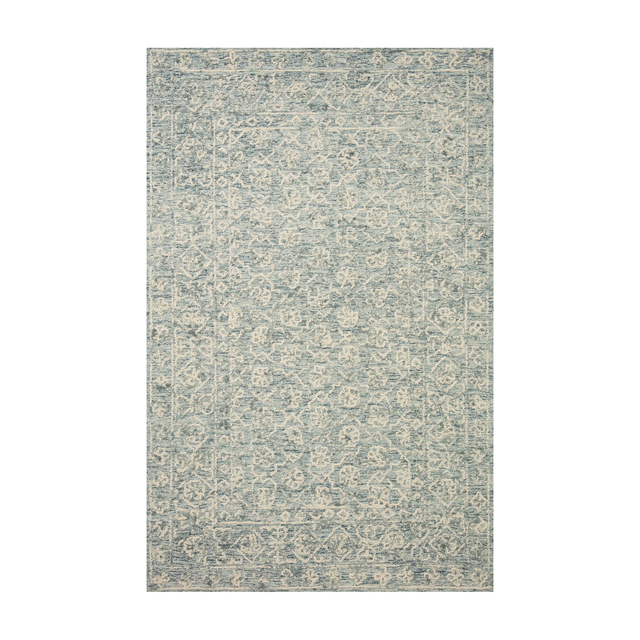 Loloi Cecelia Ocean / Ivory Rug, 2'3" x 3'9"