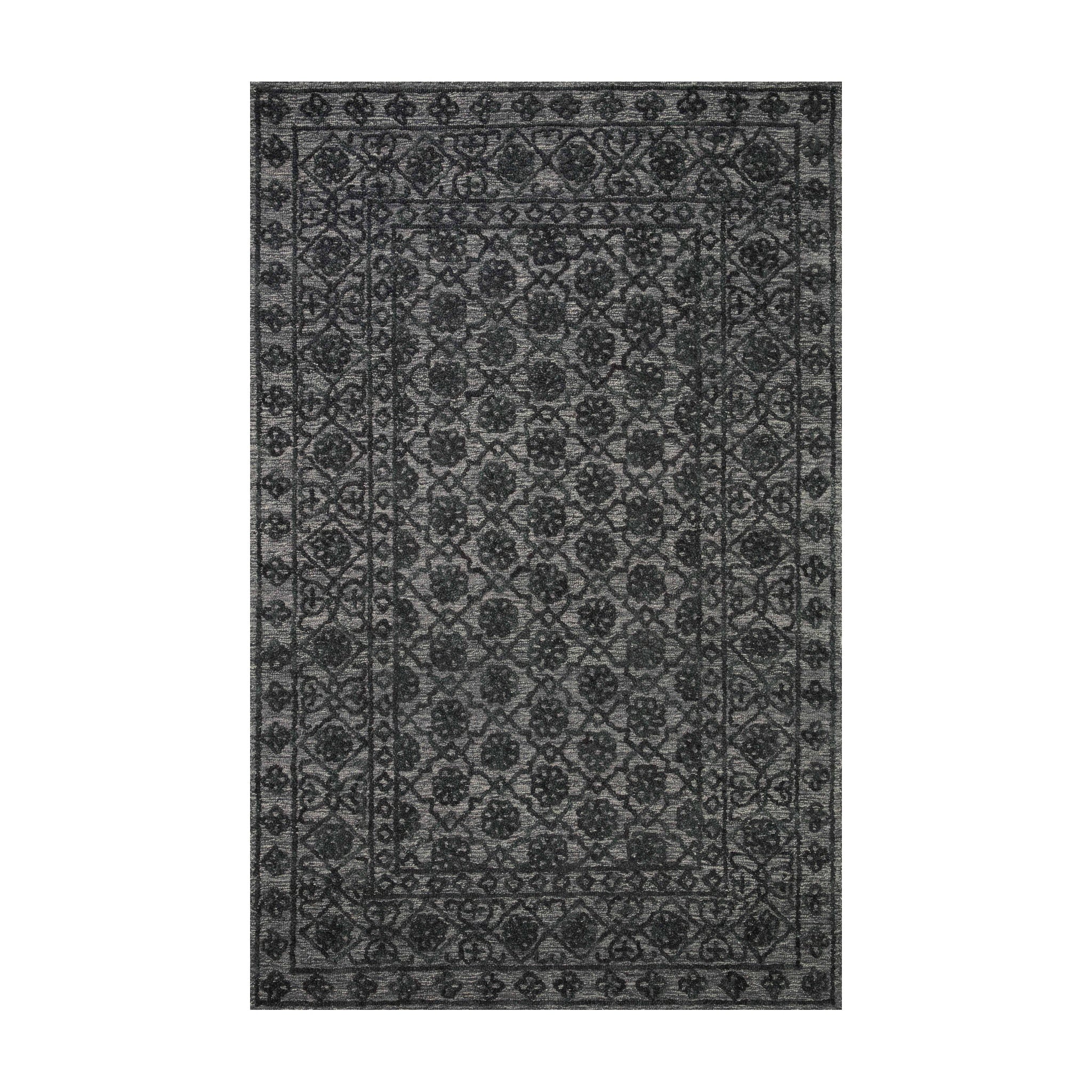 Loloi Cecelia Smoke / Dk. Grey Rug, 2'3" x 3'9"