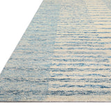 Chris Loves Julia x Loloi Chris Ivory / Denim Rug 1-RUGS Loloi