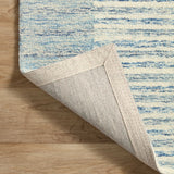 Chris Loves Julia x Loloi Chris Ivory / Denim Rug 1-RUGS Loloi