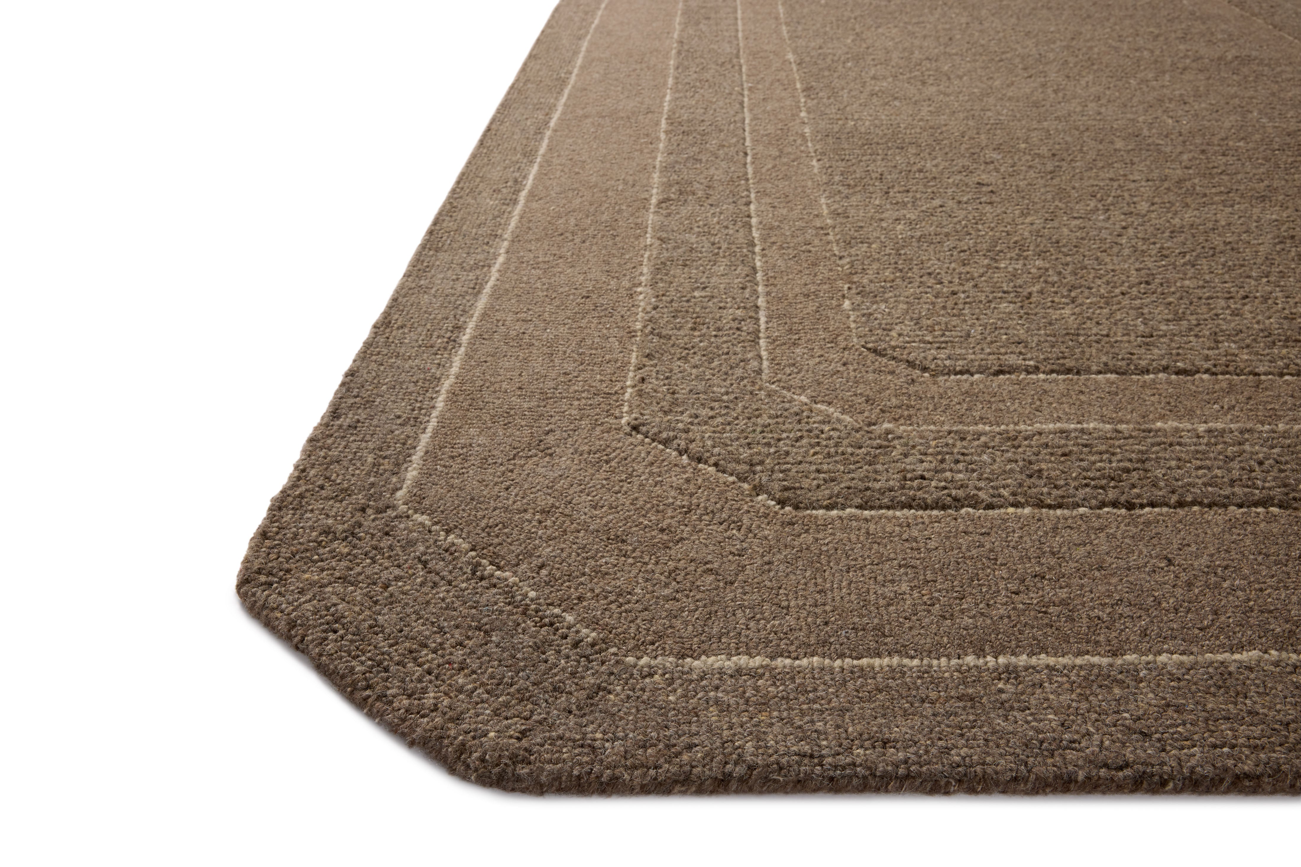 Loloi Clayton Bark Rug RUGS - wool Loloi 18" x 18" sample