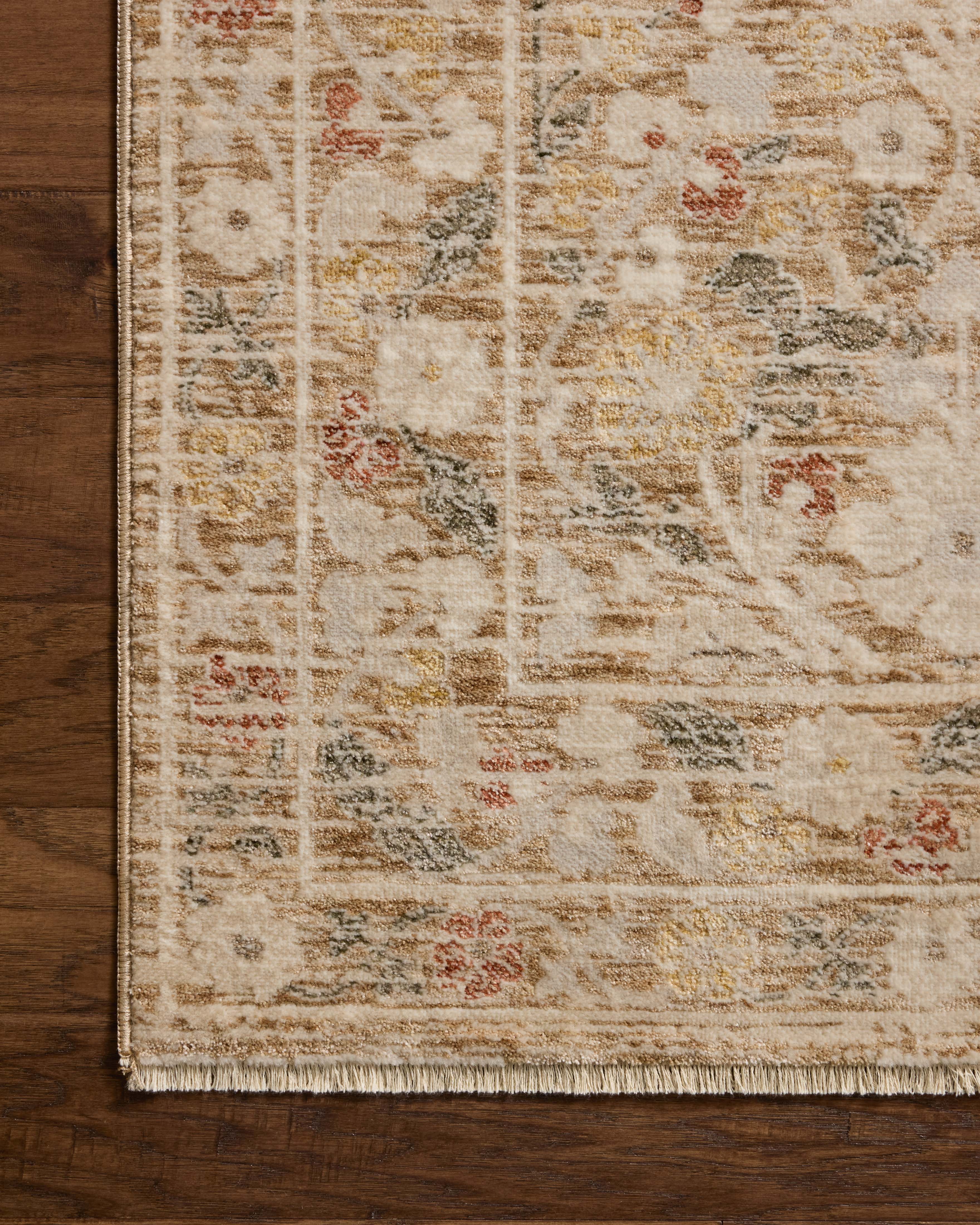 Loloi Clarisse Sand / Multi Rug RUGS - synthetic Loloi 18" x 18" sample