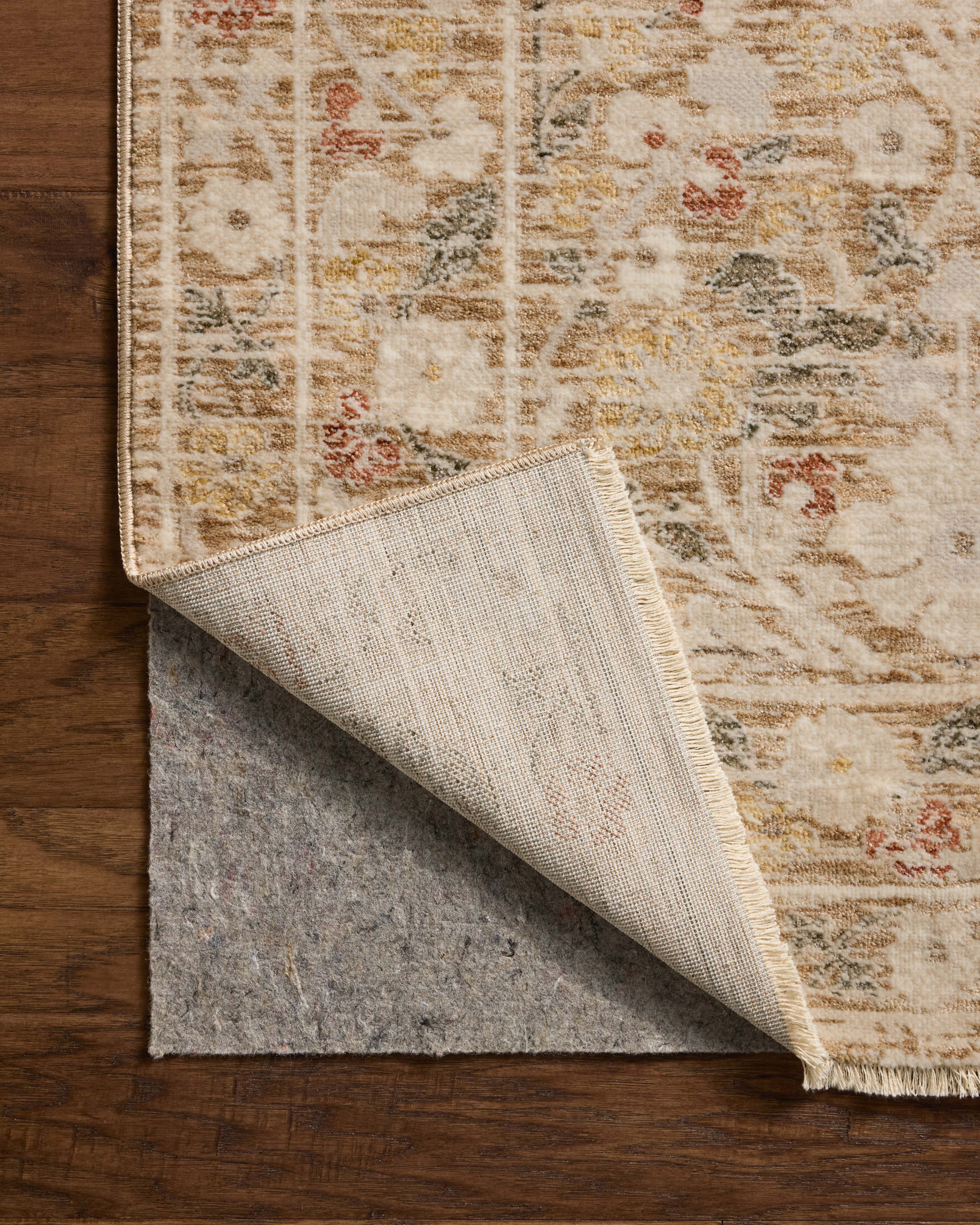 Loloi Clarisse Sand / Multi Rug RUGS - synthetic Loloi 18" x 18" sample