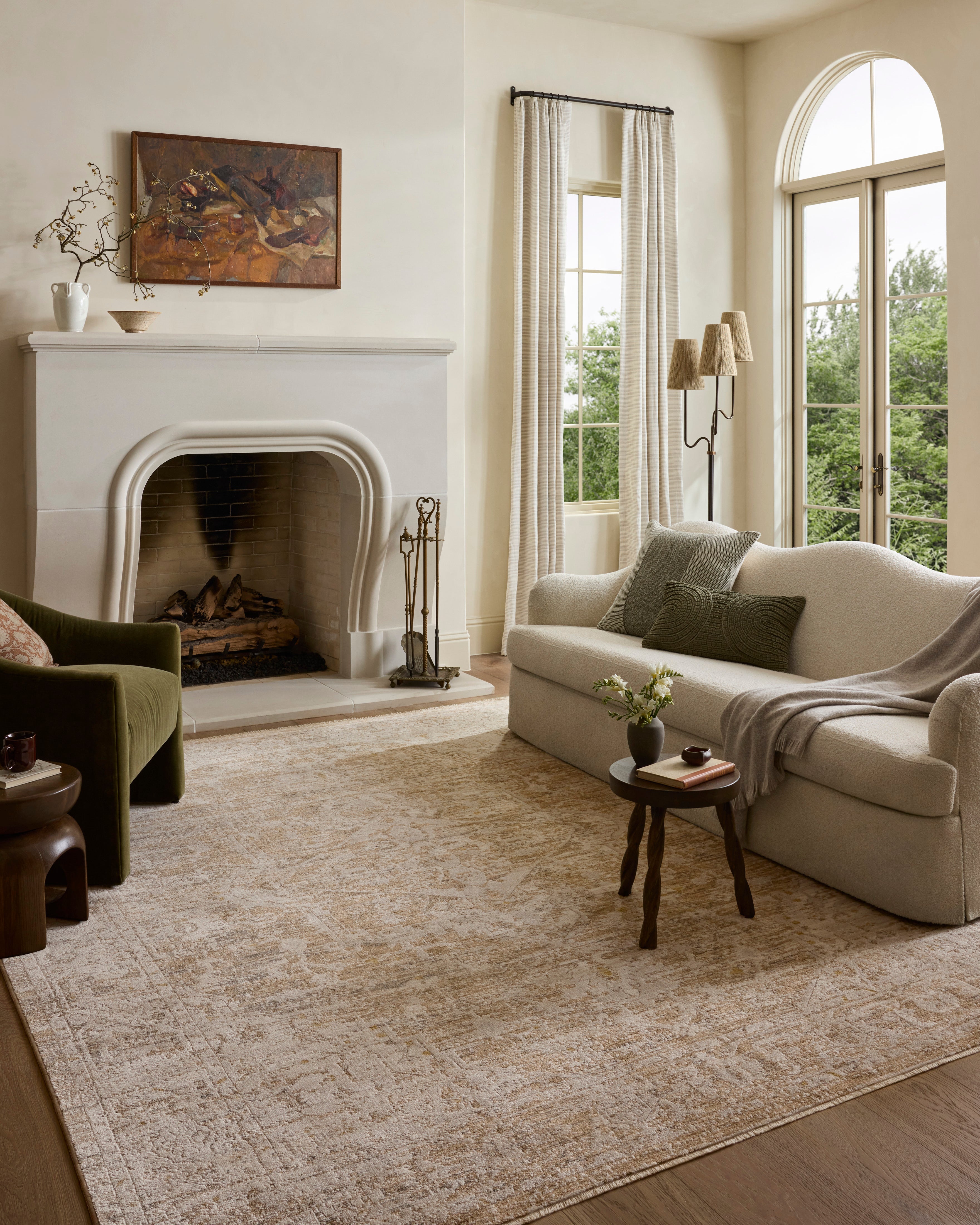 Loloi Clarisse Taupe / Dove Rug RUGS - synthetic Loloi 18" x 18" sample