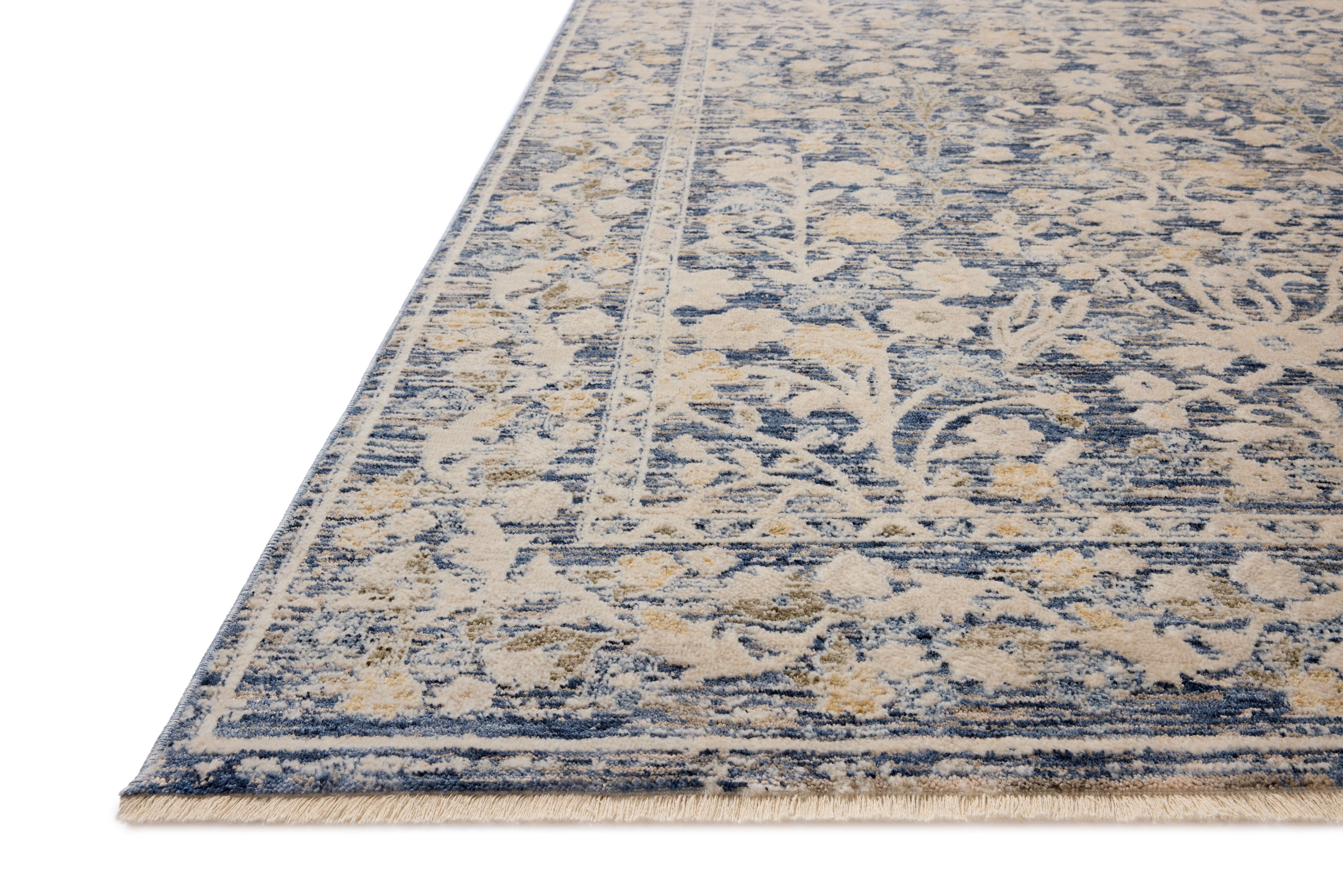 Loloi Clarisse Blue / Beige Rug RUGS - synthetic Loloi 18" x 18" sample