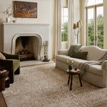 Loloi Clarisse Fog / Bone Rug RUGS - synthetic Loloi 18" x 18" sample