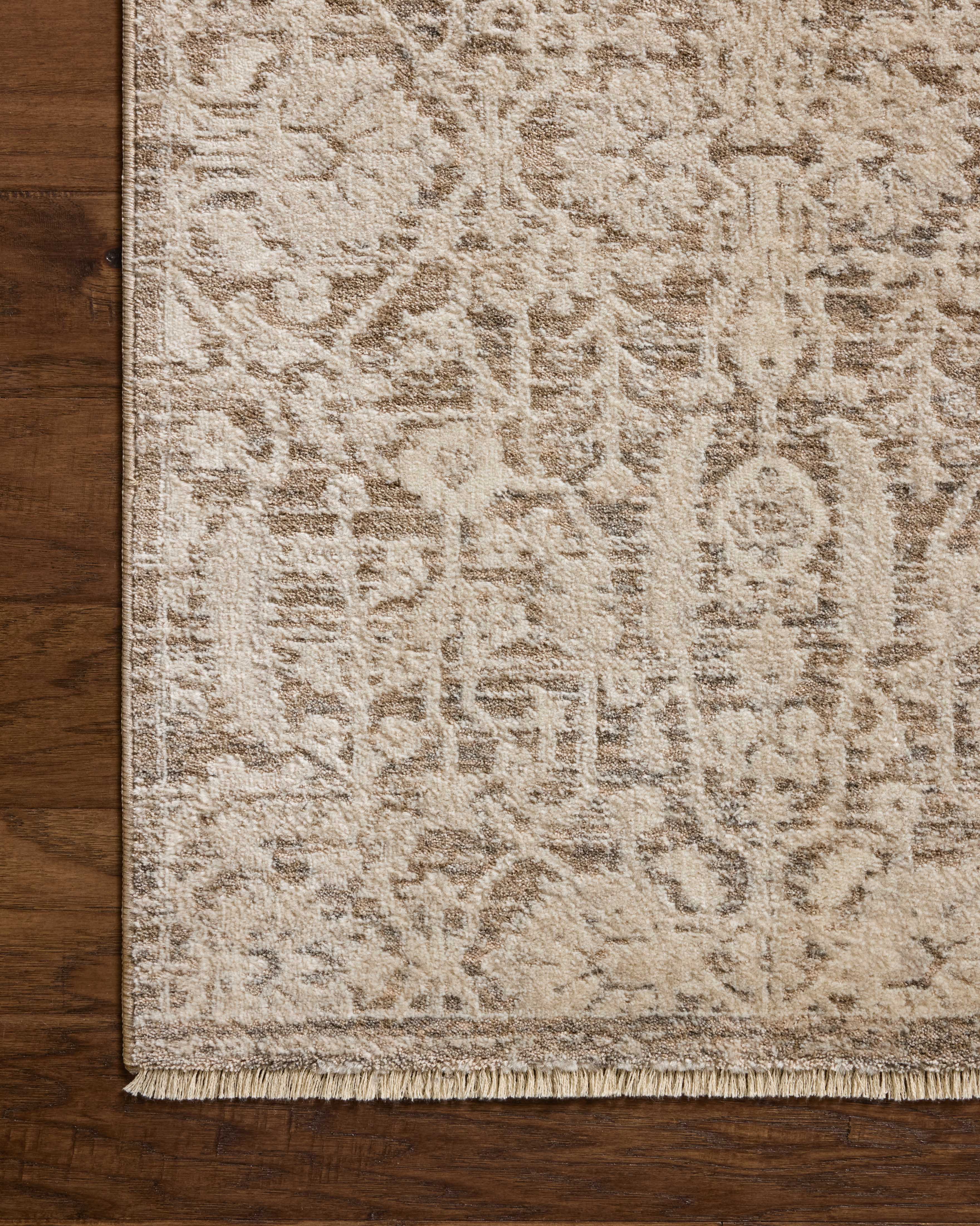 Loloi Clarisse Fog / Bone Rug RUGS - synthetic Loloi 18" x 18" sample