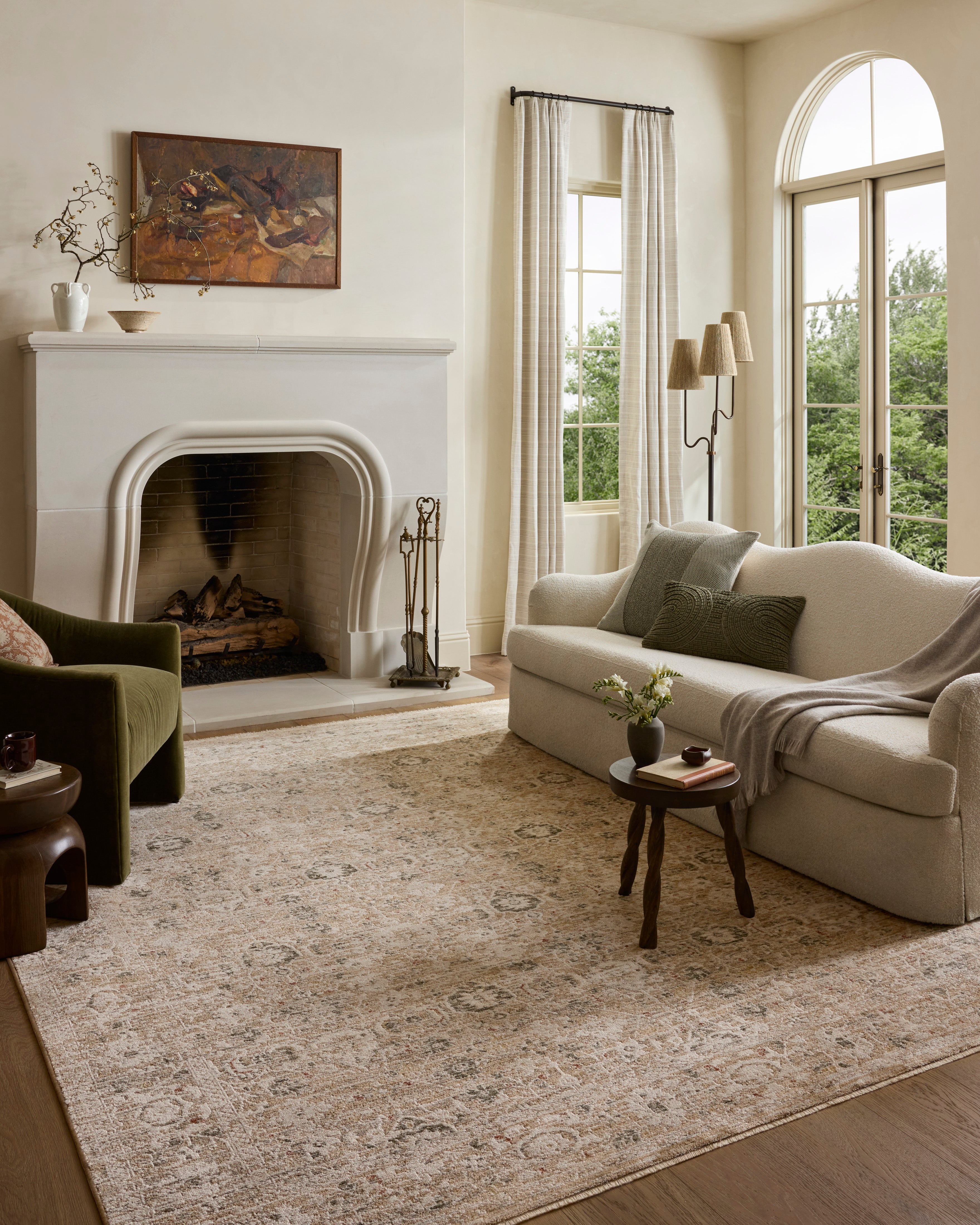 Loloi Clarisse Natural / Granite Rug RUGS - synthetic Loloi 18" x 18" sample