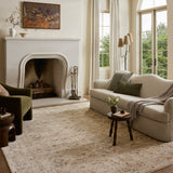 Loloi Clarisse Natural / Multi Rug RUGS - synthetic Loloi 18" x 18" sample