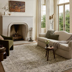 Loloi Clarisse Olive / Ivory Rug RUGS - synthetic Loloi 18" x 18" sample