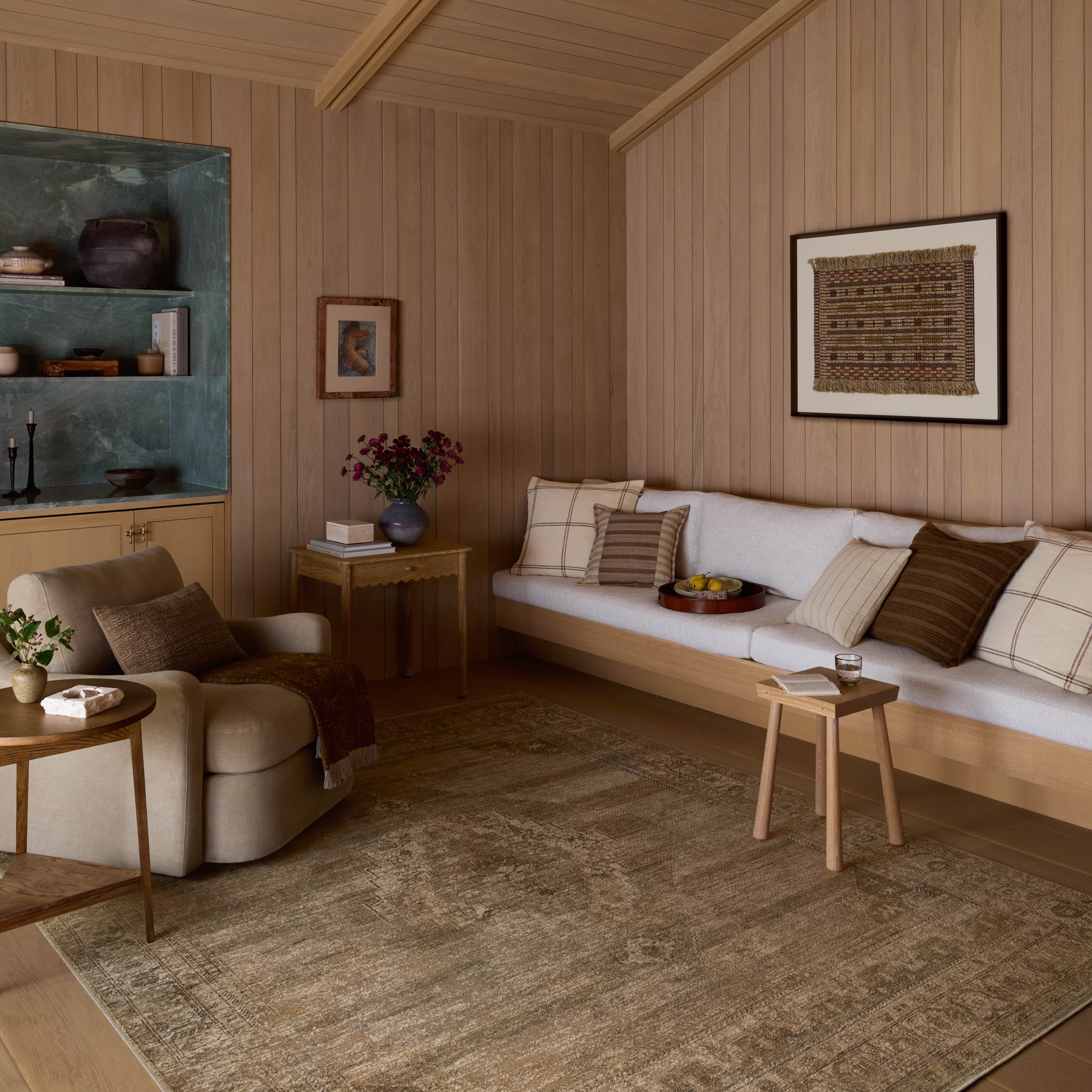 Amber Lewis x Loloi Cambria Taupe / Antique Bronze Rug RUGS - jute Loloi