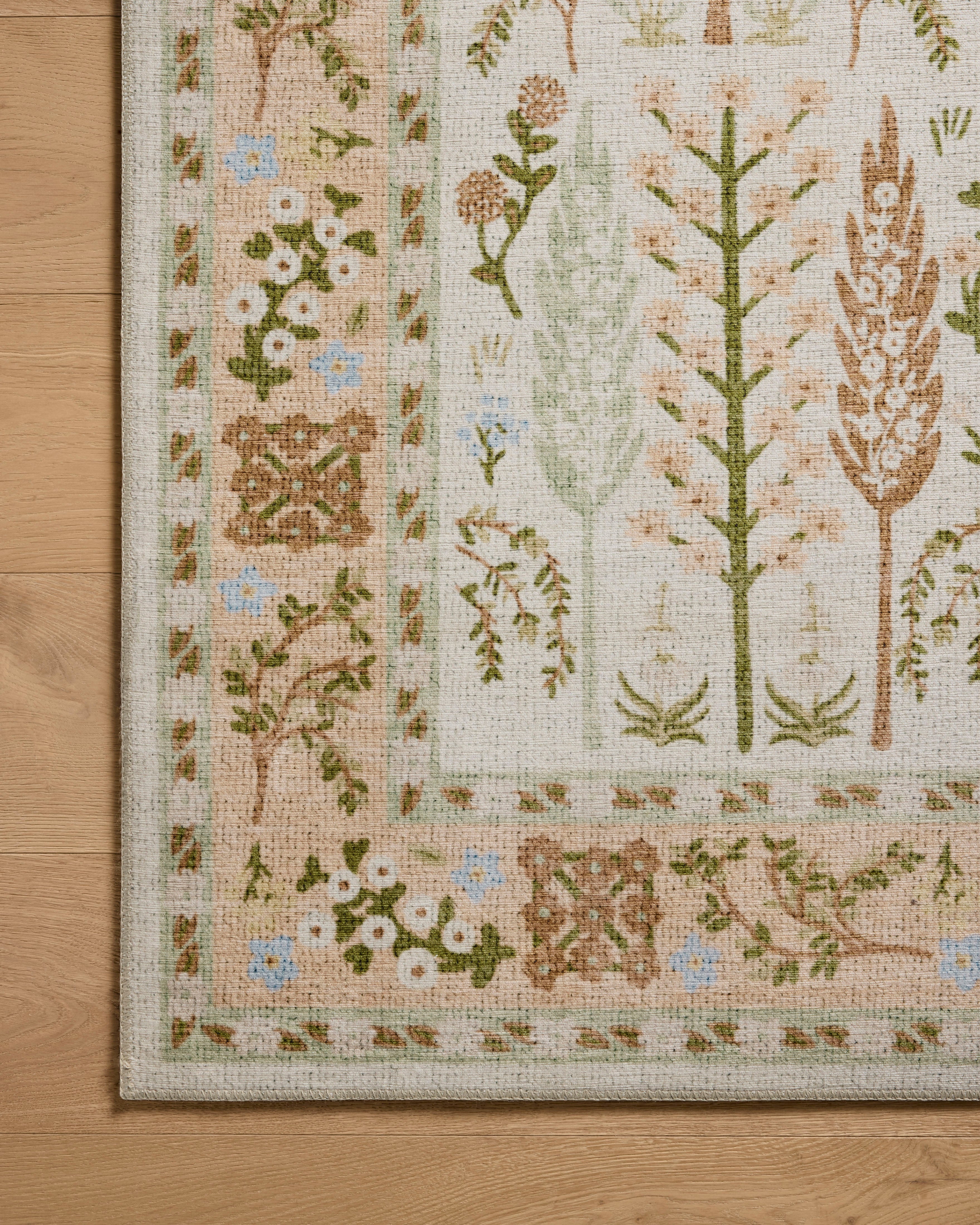 Rifle Paper Co. x Loloi Canopy Cream Rug RUGS-patterned Loloi