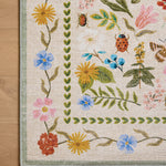 Rifle Paper Co. x Loloi Canopy Cream Rug RUGS-patterned Loloi
