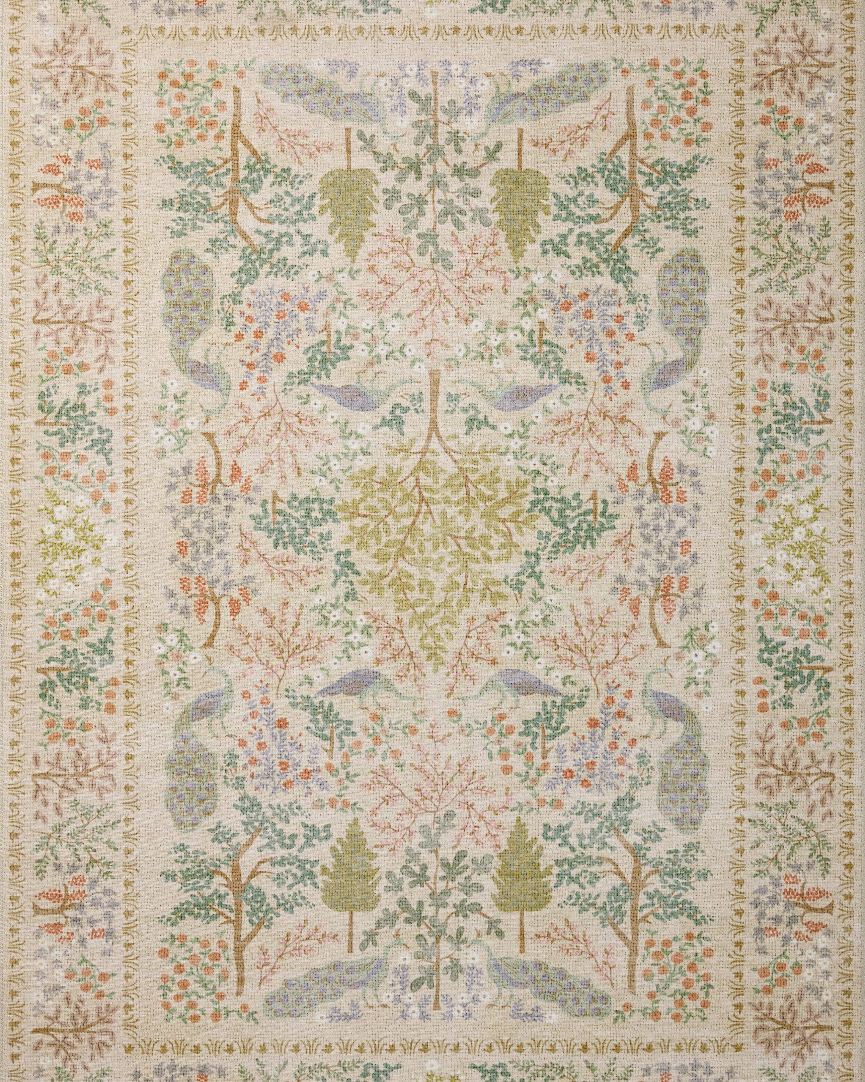 Rifle Paper Co. x Loloi Canopy Cream Rug RUGS-patterned Loloi