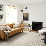 Angela Rose x Loloi Colton Ivory/ Black Rug 0-RUGS Loloi