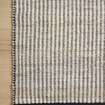 Angela Rose x Loloi Colton Ivory/ Black Rug 0-RUGS Loloi