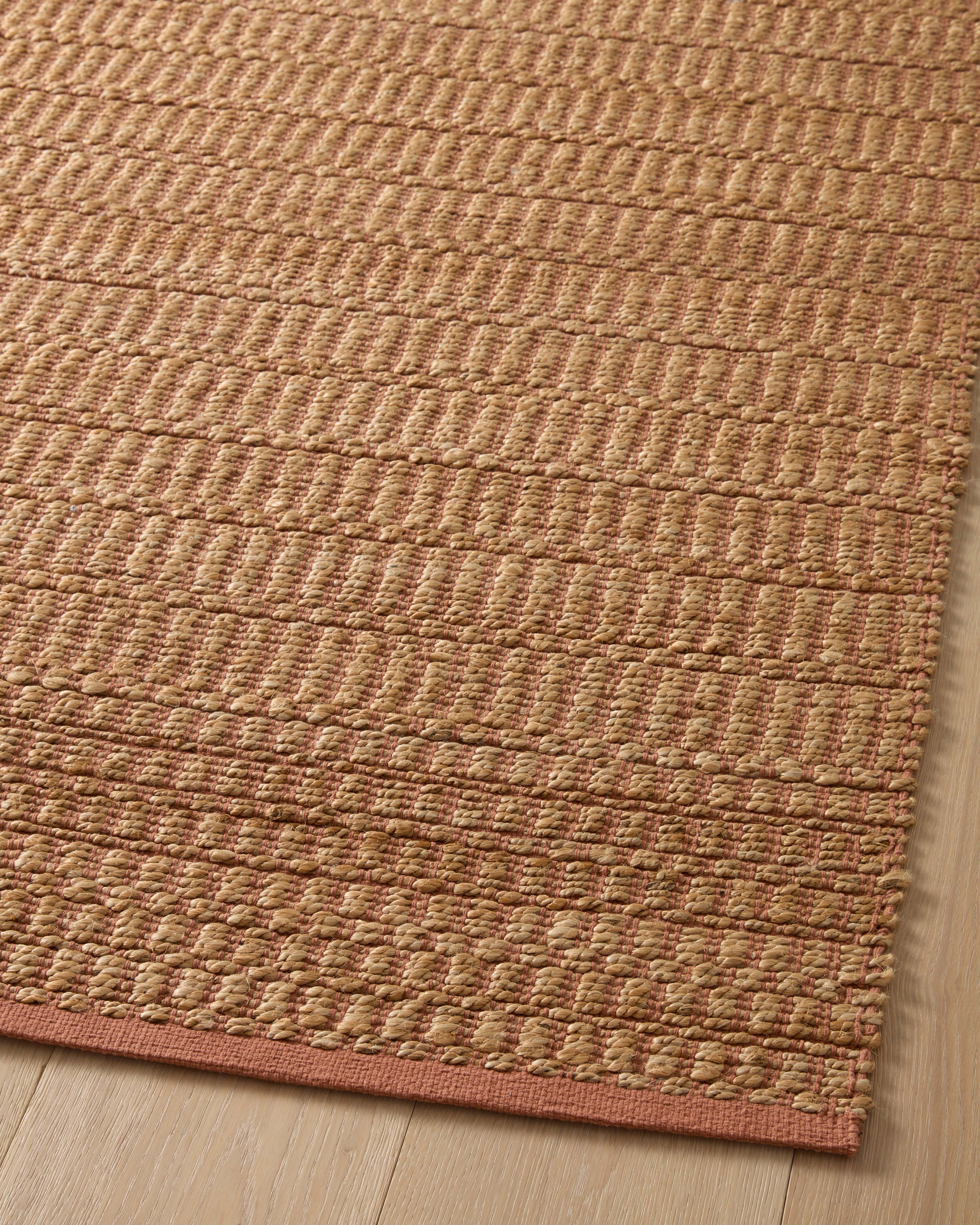 Angela Rose x Loloi Colton Natural/ Clay Rug 0-RUGS Loloi