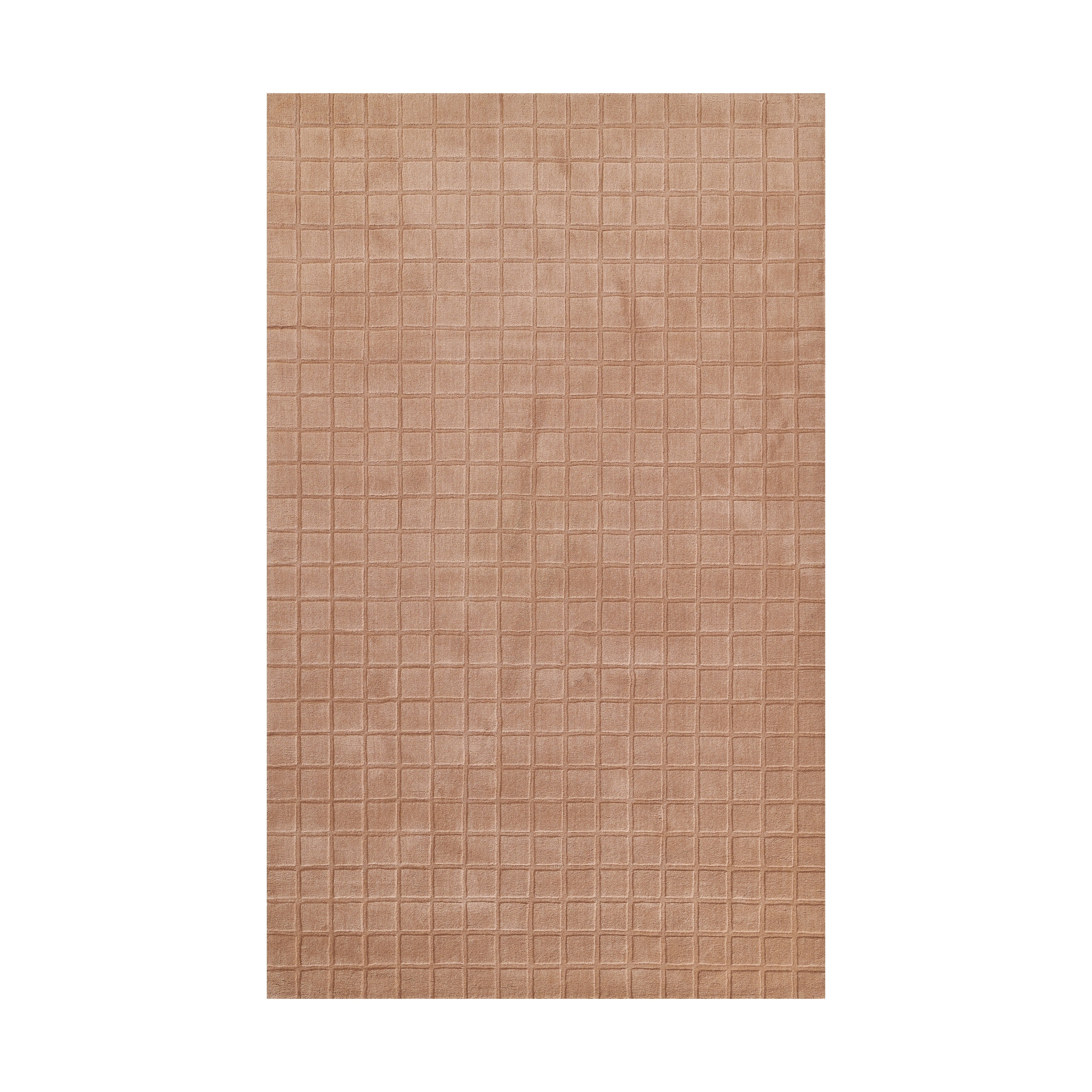 Contura Grid Hand Loomed Rug RUGS - wool Momeni Blush 2' x 3'