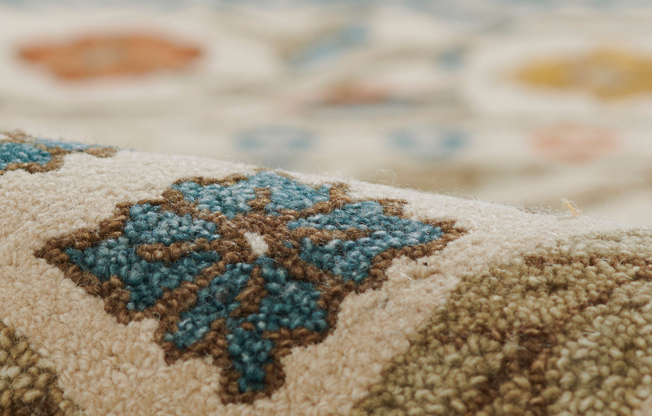 Cotswold Lattice Hand Tufted Rug RUGS - wool Momeni