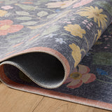 Rifle Paper Co. X Loloi/ Cotswolds Strawberry Fields Black Rug 3 - RUGS - patterned Loloi