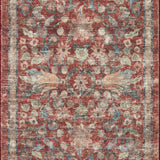 Rifle Paper Co. x Loloi Courtyard Crimson Oval Rug RUGS - synthetic Loloi