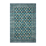 Rifle Paper Co. x Loloi Courtyard Emerald Rug RUGS - synthetic Loloi 18" x 18"