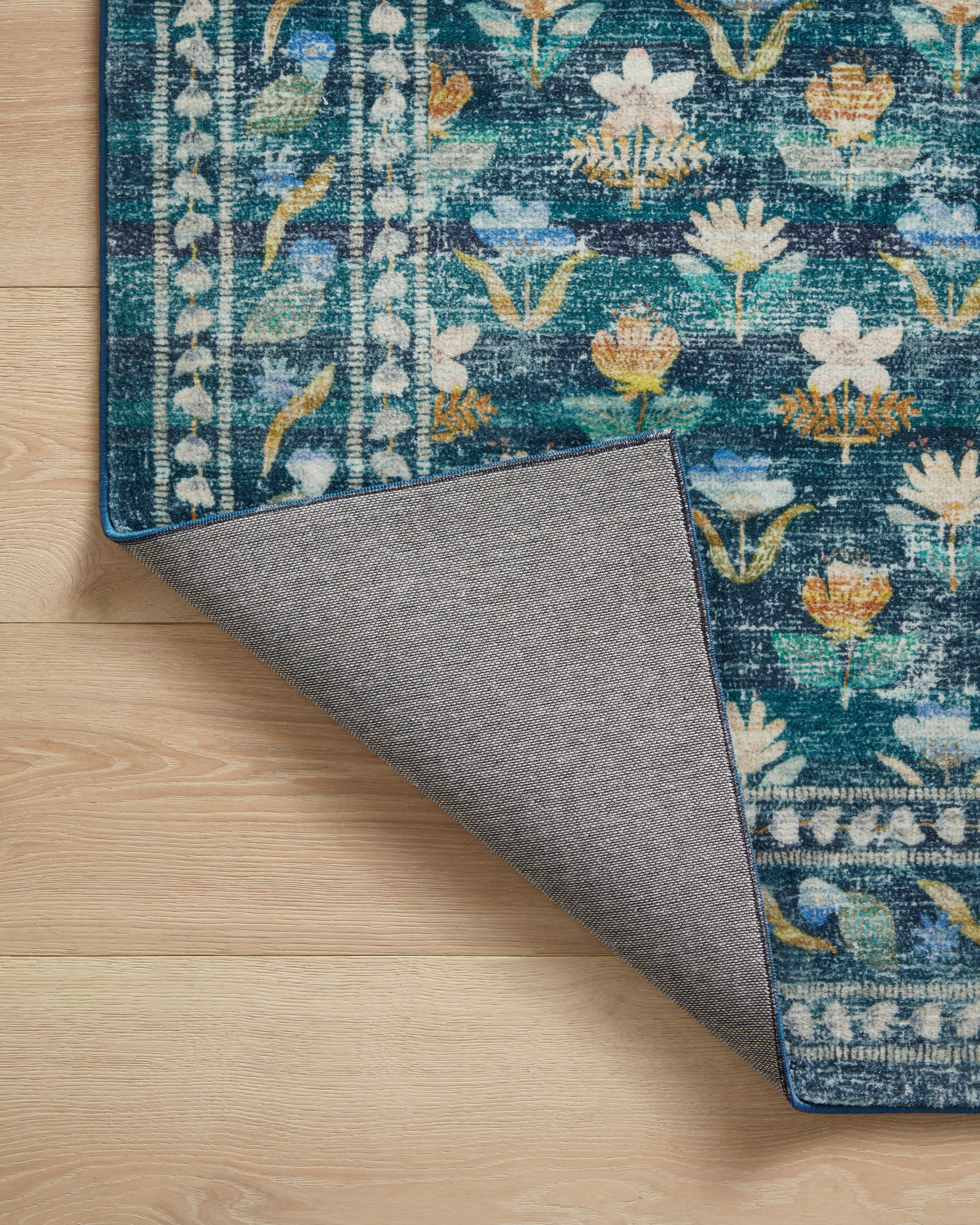 Rifle Paper Co. x Loloi Courtyard Emerald Oval Rug RUGS - synthetic Loloi