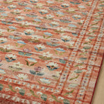 Rifle Paper Co. x Loloi Courtyard Hadley Terracotta Rug 3-patterned rugs Loloi