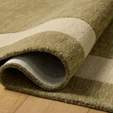 Leanne Ford x Loloi Craven Light Olive / Oatmeal Sample Rug RUGS - wool Loloi