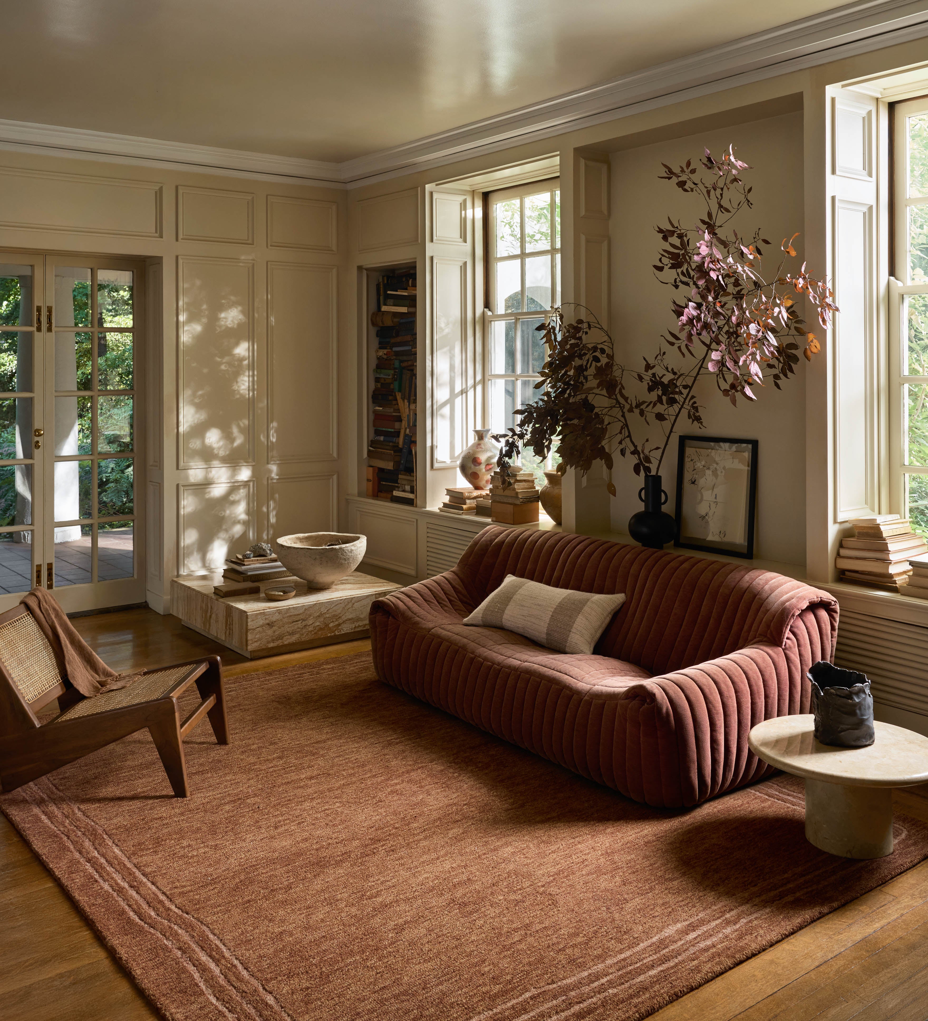 Leanne Ford x Loloi Craven Spice / Rose Sample Rug