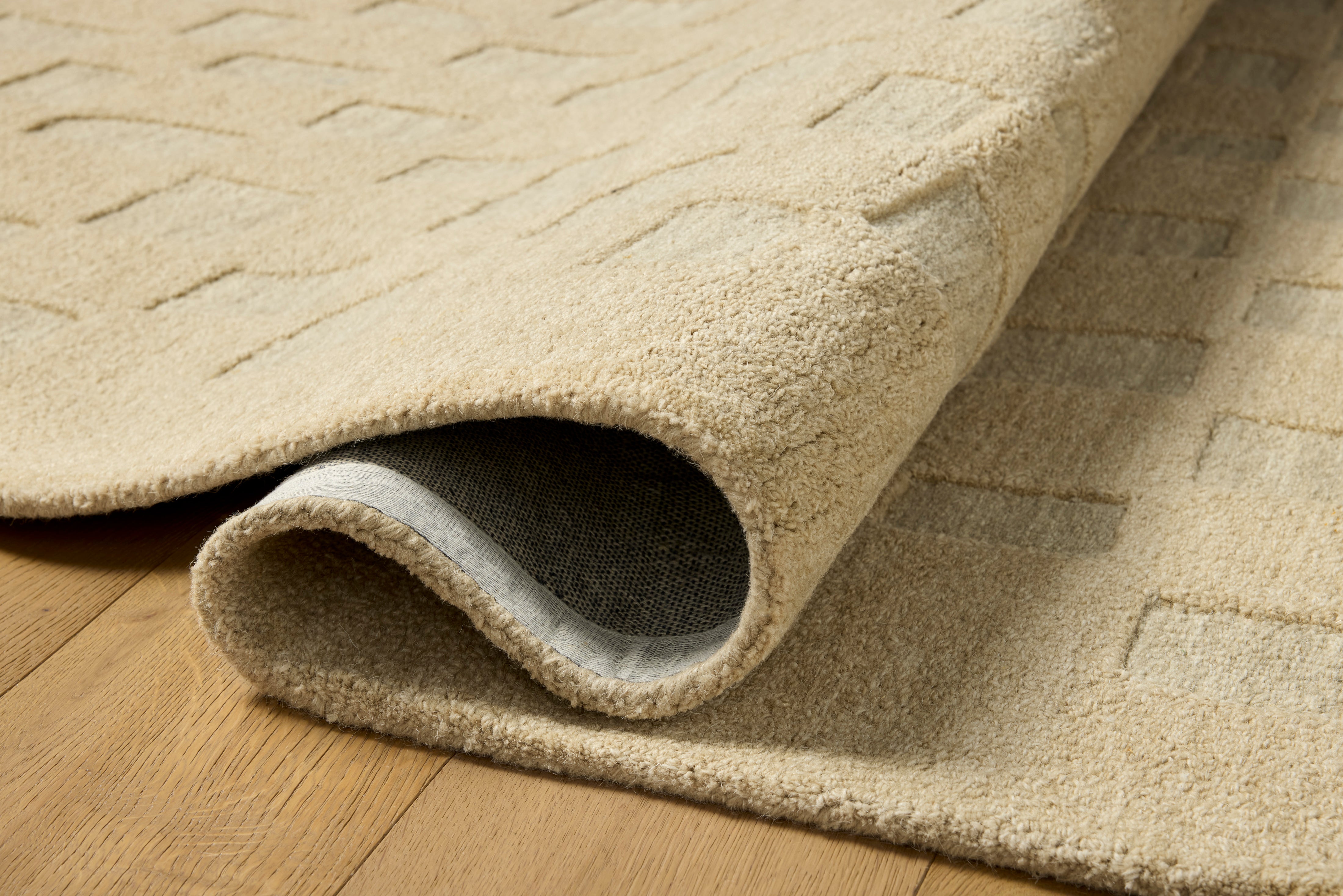 Leanne Ford x Loloi Craven Oatmeal / Dove Rug – view 4